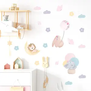 Drömland wallstickers på barnrum