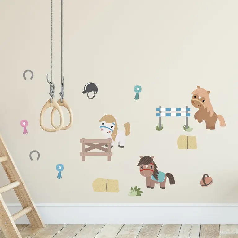 Hästar-wallstickers — Lappeliten