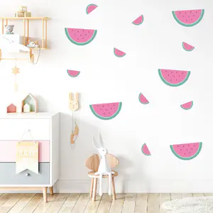 Vattenmelon wallstickers på barnrum
