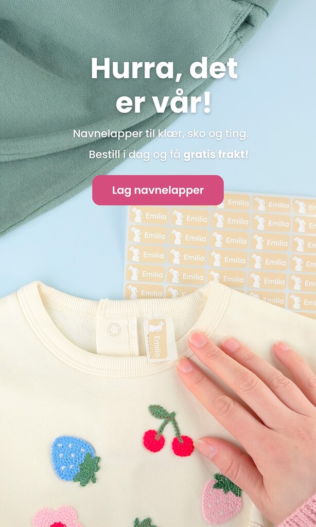 Lappeliten namnlappar — banner mobil