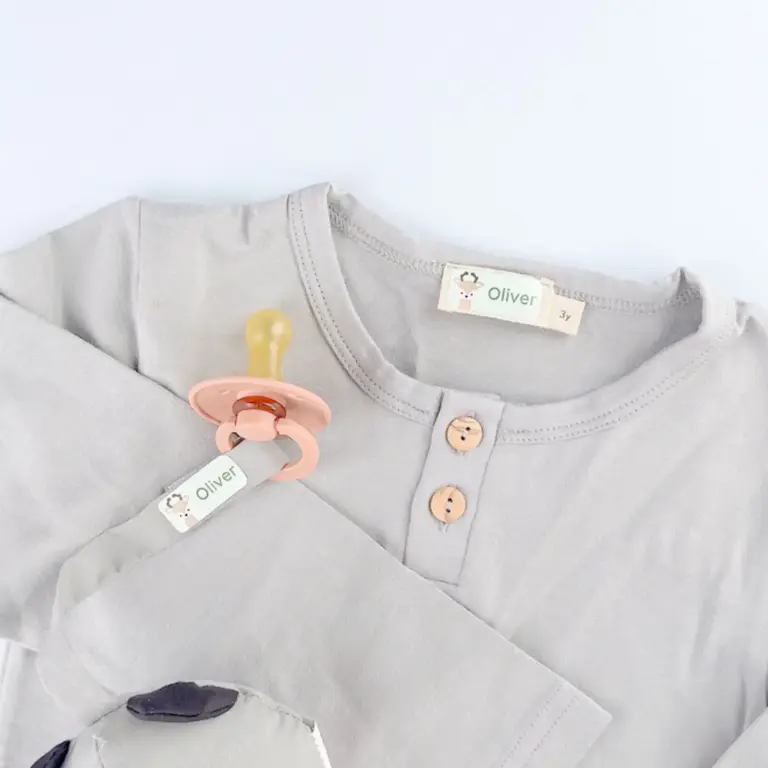 Paket för de allra minsta — namnlappar, strykbara namnlappar och minilappar | Lappeliten