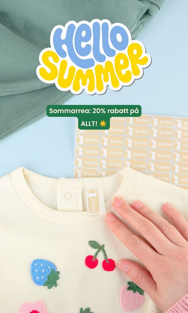 Lappeliten namnlappar home